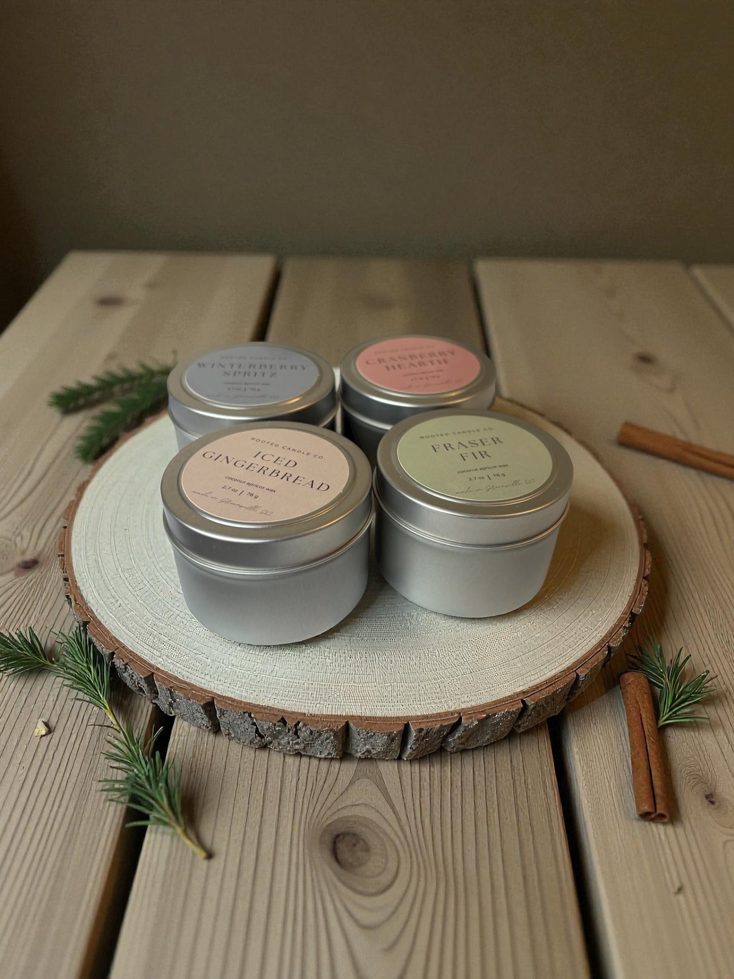 Candle Tin - Christmas Scents