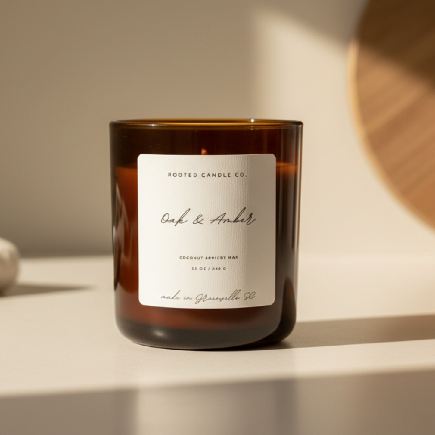 Oak & Amber Candle