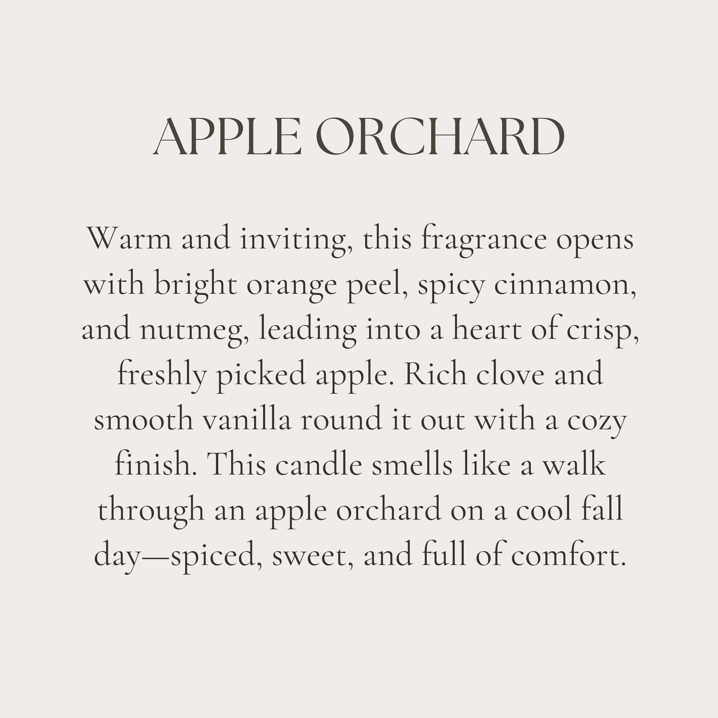 Give Thanks - Apple Orchard