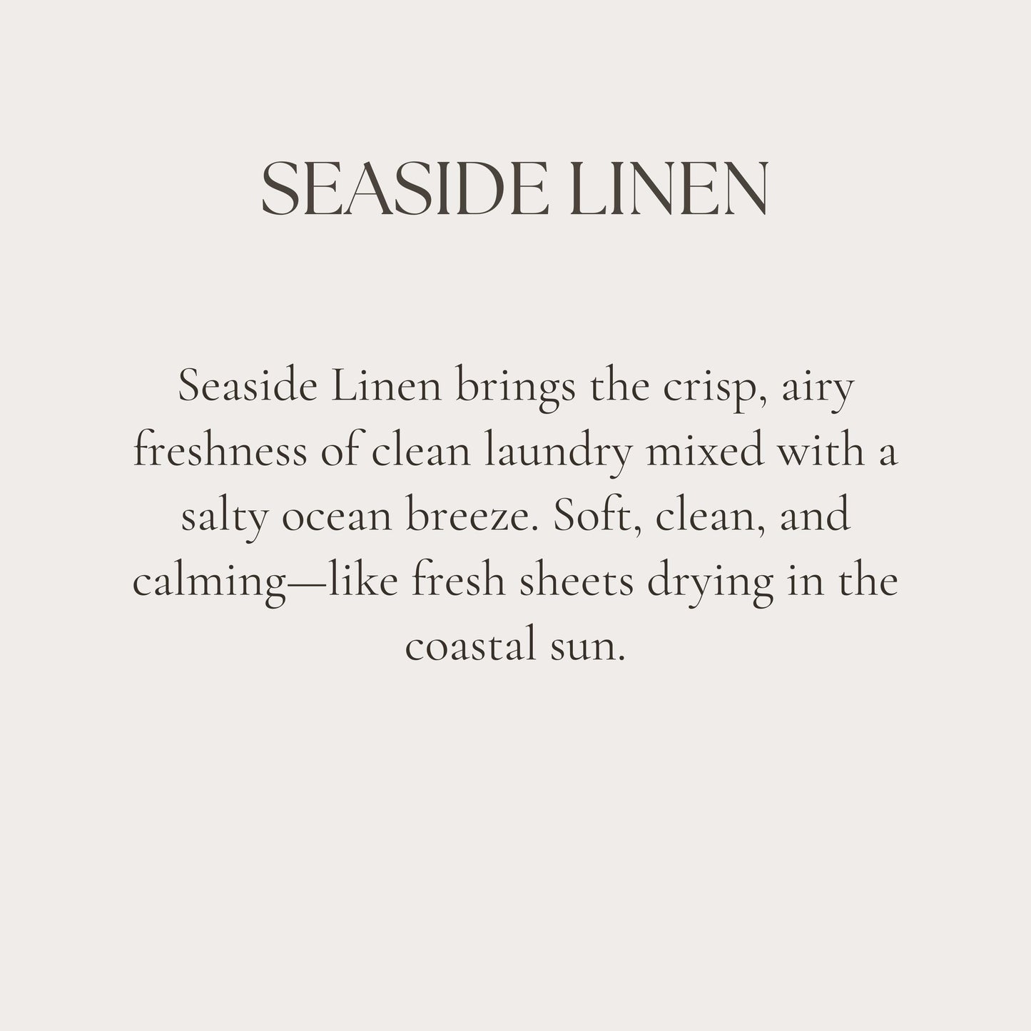 Seaside Linen