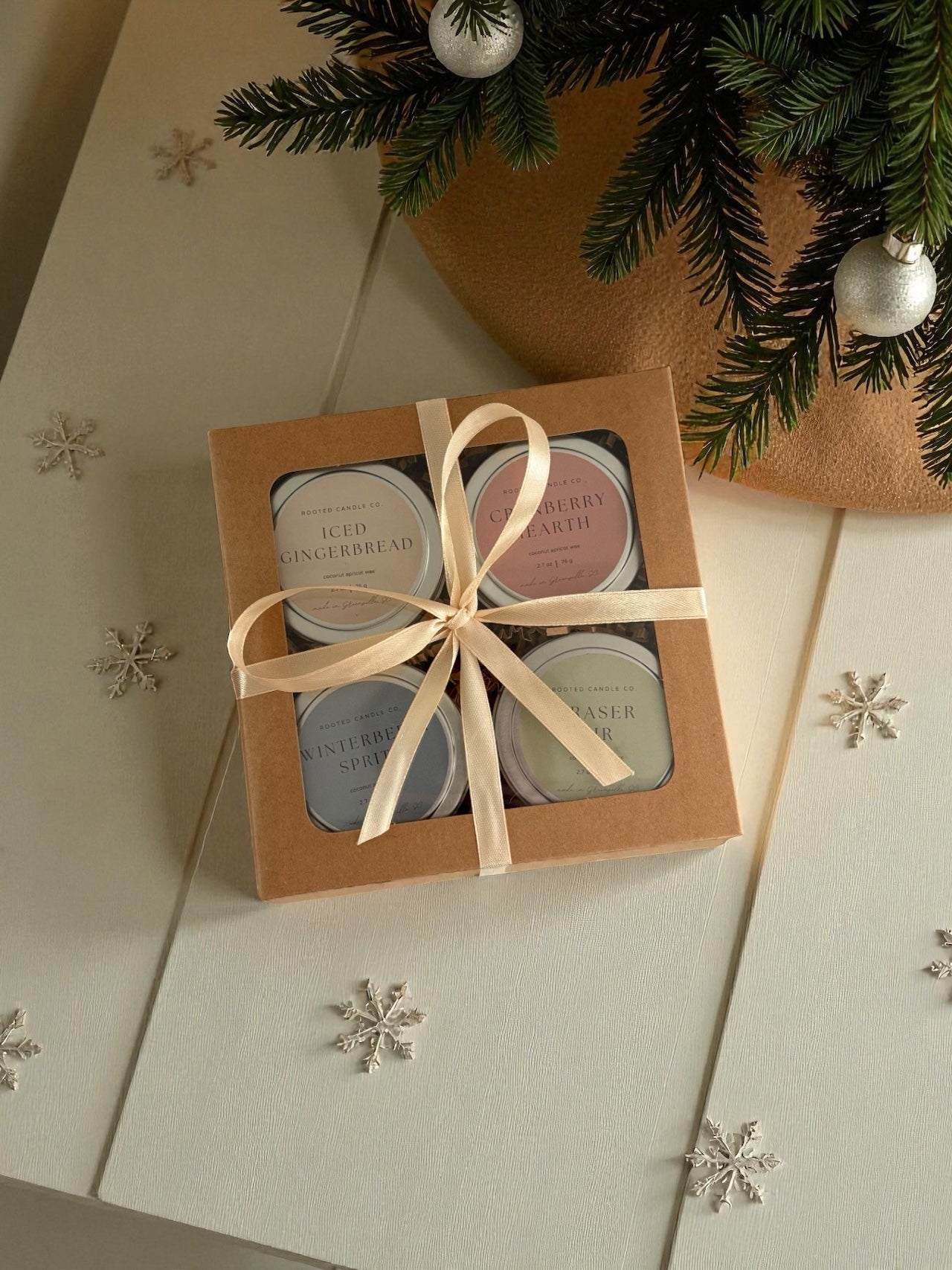 Christmas Candle Gift Box