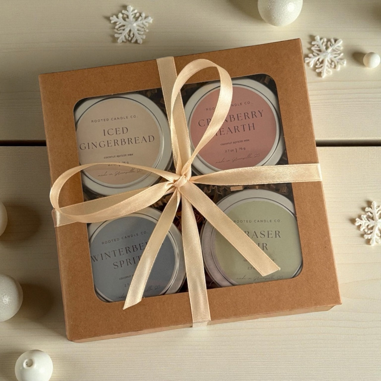 Christmas Candle Gift Box