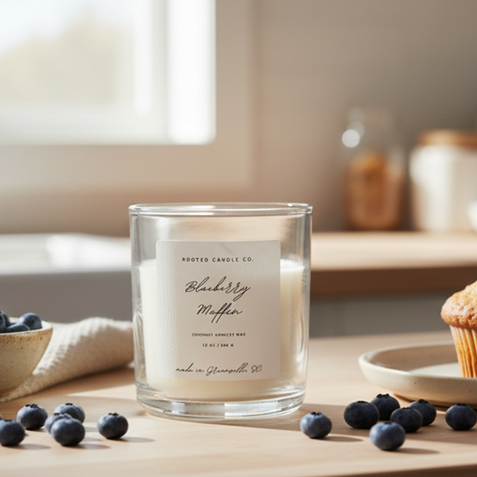 Blueberry Muffin- Double wick