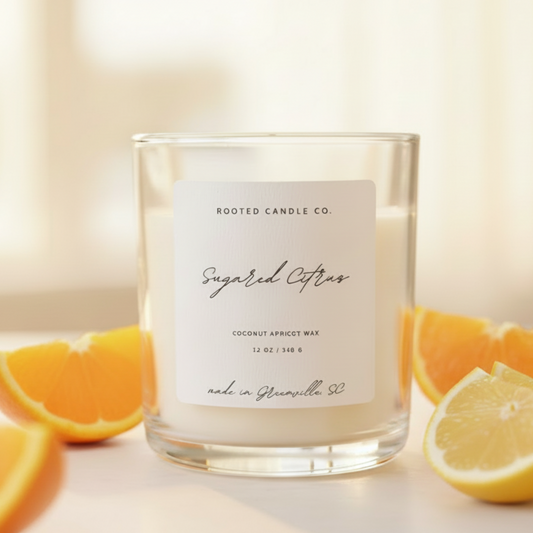 Sugared Citrus - Double Wick