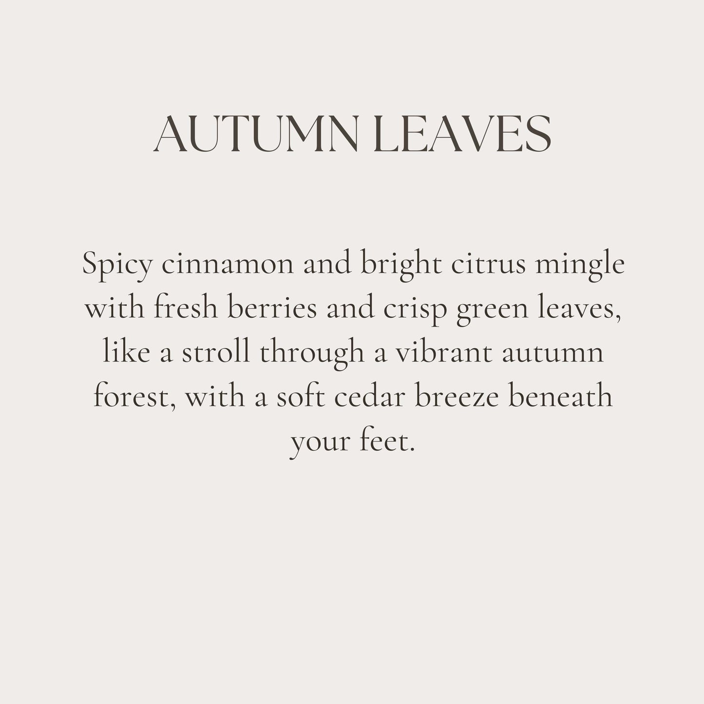 Autumn Leaves