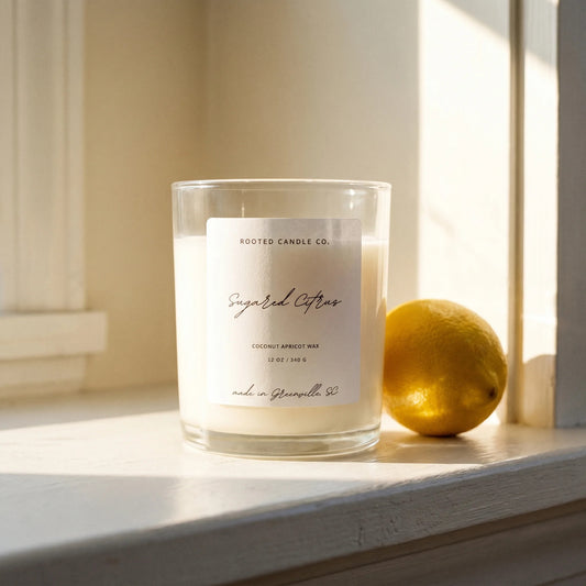 Sugared Citrus Double Wick candle
